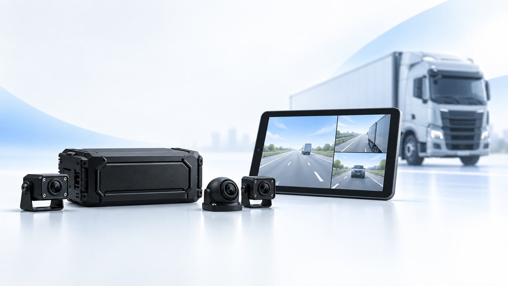 Portada del servicio sistema de cámaras vehicular DVR